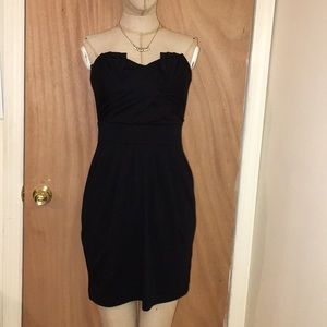Strapless Black Dress